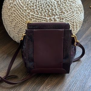 Sonia Rykiel Python Shoulder Bag